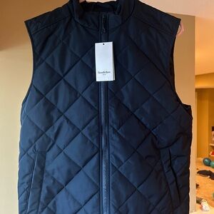 Goodfellow Quilted Navy Vest